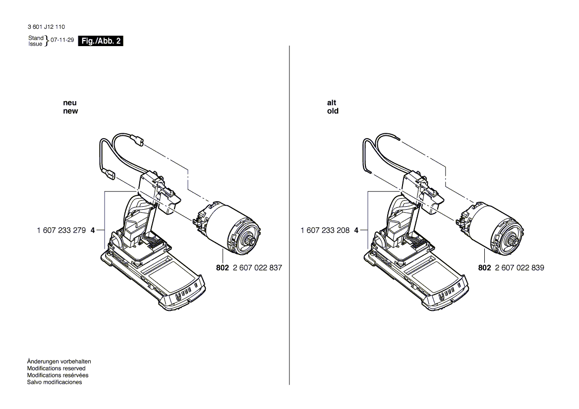 New Genuine Bosch 2608572903 Keyless Chuck