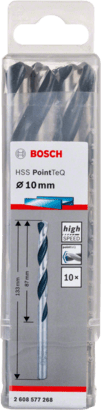 New Genuine Bosch 2608577268 HSS Twist Drill Bit PointTeQ For rotary