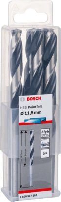New Genuine Bosch 2608577283 HSS Twist Drill Bit PointTeQ For rotary