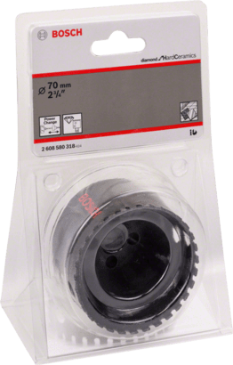 New Genuine Bosch 2608580318 Diamond for Hard Ceramics Hole Saw For impact