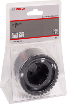 New Genuine Bosch 2608580319 Diamond for Hard Ceramics Hole Saw For impact