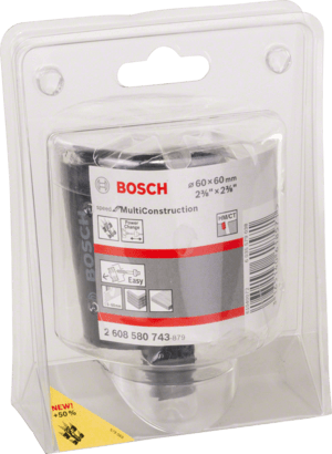 New Genuine Bosch 2608580743 Speed for Multi Construction Hole Saw