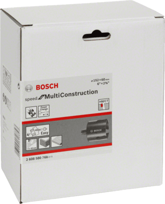 New Genuine Bosch 2608580768 Speed for Multi Construction Hole Saw For rotary