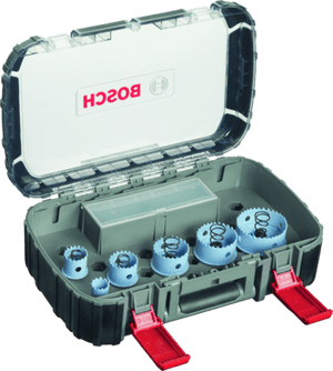New Genuine Bosch 2608580881 Special for Sheet Metal Hole Saw Set, 9-Pieces: