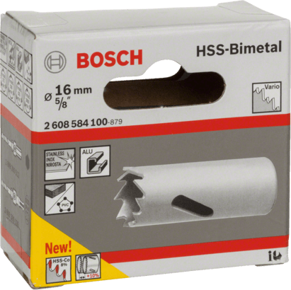 New Genuine Bosch 2608584100 Bi-metal Hole Saw For rotary drills/drivers, For