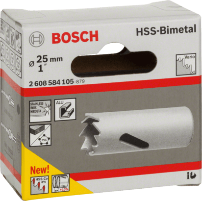 New Genuine Bosch 2608584105 Bi-metal Hole Saw For rotary drills/drivers, For