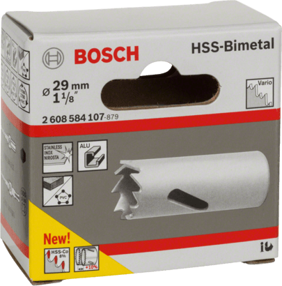 New Genuine Bosch 2608584107 Bi-metal Hole Saw For rotary drills/drivers, For