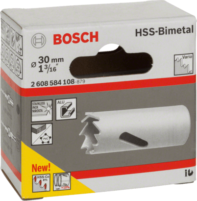 New Genuine Bosch 2608584108 Bi-metal Hole Saw For rotary drills/drivers, For