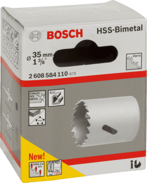 New Genuine Bosch 2608584110 Bi-metal Hole Saw For rotary drills/drivers, For