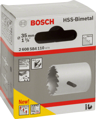 New Genuine Bosch 2608584110 Bi-metal Hole Saw For rotary drills/drivers, For