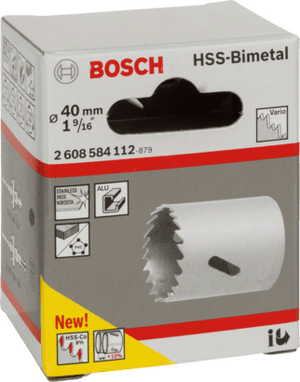 New Genuine Bosch 2608584112 Bi-metal Hole Saw For rotary drills/drivers, For