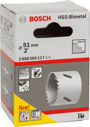 New Genuine Bosch 2608584117 Bi-metal Hole Saw For rotary drills/drivers, For