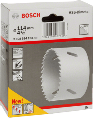 New Genuine Bosch 2608584133 Bi-metal Hole Saw For rotary drills/drivers, For