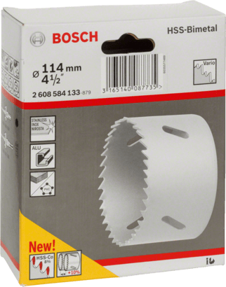 New Genuine Bosch 2608584133 Bi-metal Hole Saw For rotary drills/drivers, For
