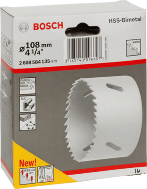 New Genuine Bosch 2608584135 Bi-metal Hole Saw For rotary drills/drivers, For
