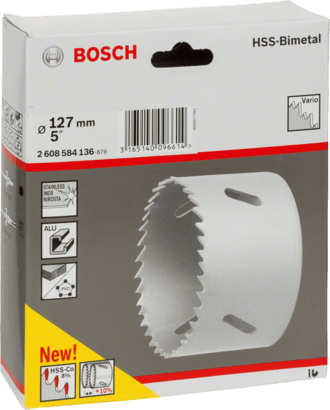 New Genuine Bosch 2608584136 Bi-metal Hole Saw For rotary drills/drivers, For