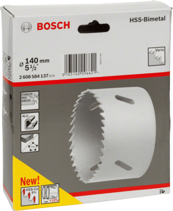 New Genuine Bosch 2608584137 Bi-metal Hole Saw For rotary drills/drivers, For
