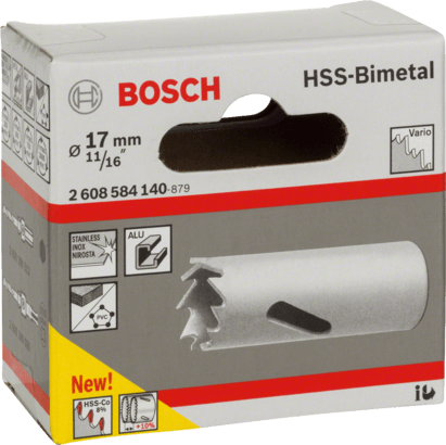 New Genuine Bosch 2608584140 Bi-metal Hole Saw For rotary drills/drivers, For