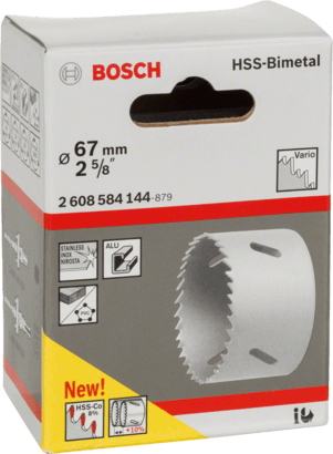 New Genuine Bosch 2608584144 Bi-metal Hole Saw For rotary drills/drivers, For