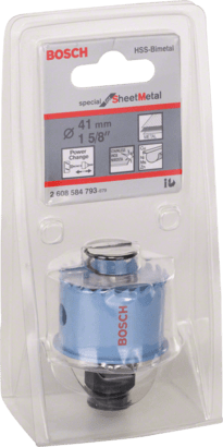 New Genuine Bosch 2608584793 Special for Sheet Metal Hole Saw For rotary