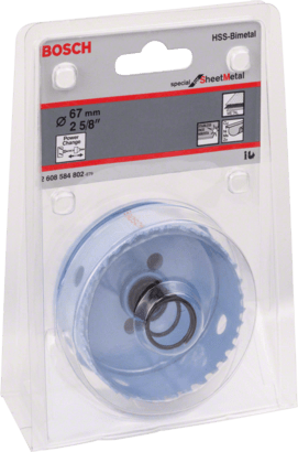 New Genuine Bosch 2608584802 Special for Sheet Metal Hole Saw For rotary