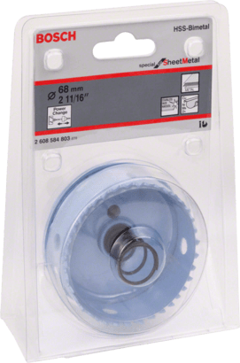 New Genuine Bosch 2608584803 Special for Sheet Metal Hole Saw For rotary