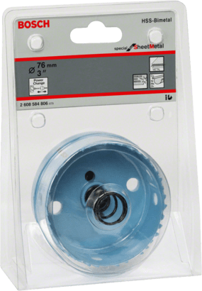 New Genuine Bosch 2608584806 Special for Sheet Metal Hole Saw For rotary