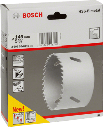 New Genuine Bosch 2608584839 Bi-metal Hole Saw For rotary drills/drivers, For