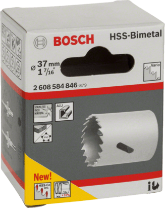 New Genuine Bosch 2608584846 Bi-metal Hole Saw For rotary drills/drivers, For