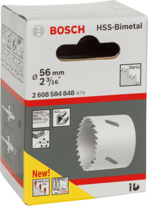 New Genuine Bosch 2608584848 Bi-metal Hole Saw For rotary drills/drivers, For