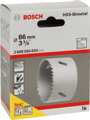 New Genuine Bosch 2608584850 Bi-metal Hole Saw For rotary drills/drivers, For