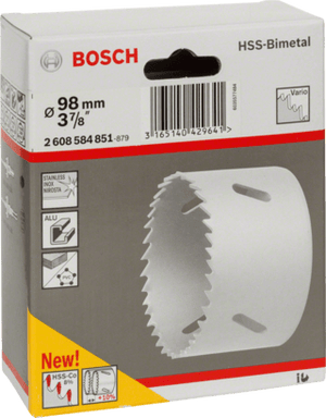 New Genuine Bosch 2608584851 Bi-metal Hole Saw For rotary drills/drivers, For