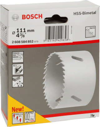 New Genuine Bosch 2608584852 Bi-metal Hole Saw For rotary drills/drivers, For