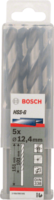 New Genuine Bosch 2608585541 HSS Twist Drill Bit Ground For rotary
