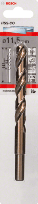 New Genuine Bosch 2608585868 HSS Twist Drill Bit Cobalt For rotary