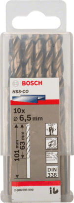 New Genuine Bosch 2608585890 HSS Twist Drill Bit Cobalt For rotary