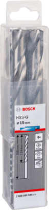 New Genuine Bosch 2608585894 HSS Twist Drill Bit Cobalt For rotary