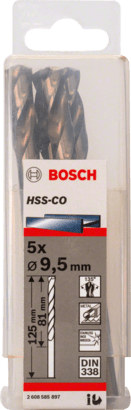 New Genuine Bosch 2608585897 HSS Twist Drill Bit Cobalt For rotary