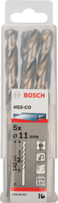 New Genuine Bosch 2608585901 HSS Twist Drill Bit Cobalt For rotary