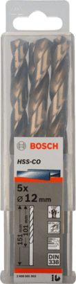New Genuine Bosch 2608585903 HSS Twist Drill Bit Cobalt For rotary