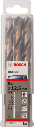 New Genuine Bosch 2608585904 HSS Twist Drill Bit Cobalt For rotary