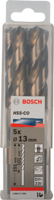 New Genuine Bosch 2608585905 HSS Twist Drill Bit Cobalt For rotary