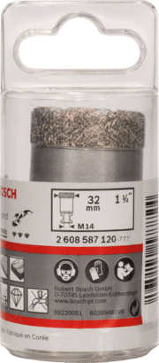 New Genuine Bosch 2608587120 Diamond Cutter Dry Speed For small angle grinders