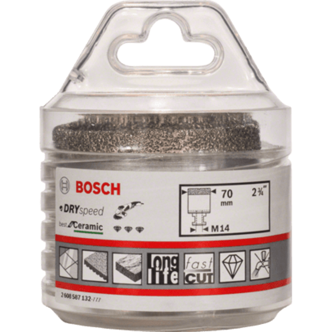 New Genuine Bosch 2608587132 Diamond Cutter Dry Speed For small angle grinders