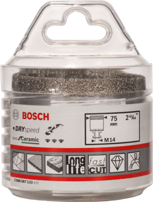 New Genuine Bosch 2608587133 Diamond Cutter Dry Speed For small angle grinders
