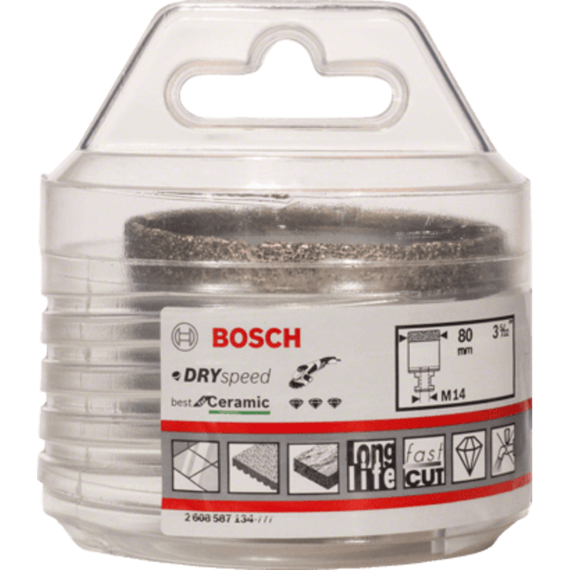 New Genuine Bosch 2608587134 Diamond Cutter Dry Speed For small angle grinders
