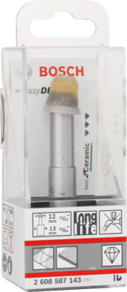 New Genuine Bosch 2608587143 Diamond Drill Bit Easy Dry