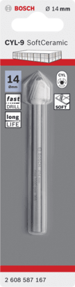 New Genuine Bosch 2608587167 CYL-9 SoftCeramic Tile Drill Bit For rotary