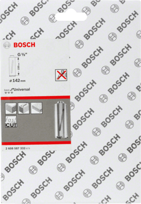 New Genuine Bosch 2608587332 Best for Universal Diamond Dry Core Cutter For