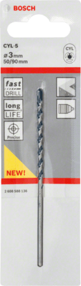 New Genuine Bosch 2608588136 CYL-5 Drill Bit For rotary drills/drivers, For